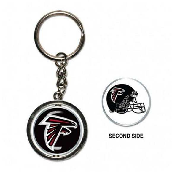 Atlanta Falcons Key Ring, Spinner Style