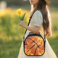 thumbnail image 3 of Jeiento Basketball Kids School Lunch Bag for Boys Abstract Fire Mini Lunch Tote for Girls Age 4-6 Children School Lunchbox with Strap, 3 of 6
