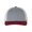 Heather Grey/ Birch/ Cardinal, variant on Richardson - New IWPF - Men - Low Pro Trucker Cap