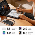 thumbnail image 4 of Magnetic Power Bank 10000mAh, 20W Fast Charging Wireless Power Bank, Portable Charger With a folding stand and Portable Fast-Charging Cable, Compatible with iPhone 18/17/16/15 Series, Samsung, 4 of 7