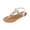 White, variant on Willtoo Womens Rhinestone Sandals Beach Shoes Comfort Walking with Non Slip on Casual Summer Beach Shoes Dress Ankle Elastic Jeweled Bohemian Flats