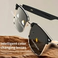 thumbnail image 2 of GS13Fashion Bluetooth Glasses Smart Glasses Listening To Music Talking Sunglasses UV400 Ultraviolet Polarized Lenses Intelligent, 2 of 16