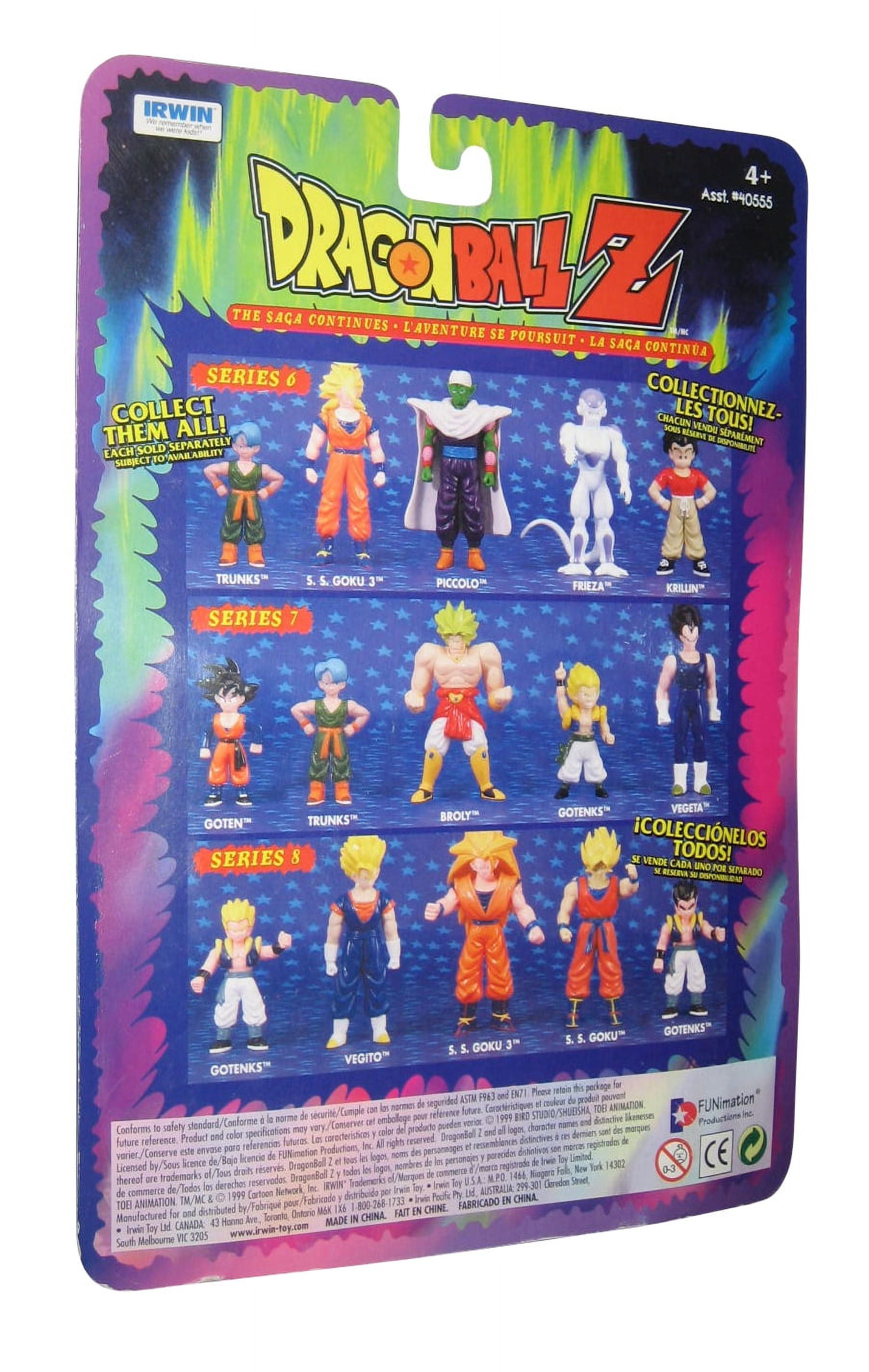 Dragon Ball Z Series 10 Trunks 1999 Irwin Toys Figure