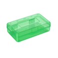 thumbnail image 1 of Generic Transparent Stackable Design PP Plastic Pencil Box, Anti-dirty, Assorted Colors, 1 of 10