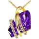 thumbnail image 2 of Collar para mujer, joyería para mujer, joyería para mujer, collar geométrico de diamantes de imitación a la moda para mujer, collar con colgante, joyería de regalo, collar para mujer, 2 of 2