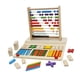 thumbnail image 1 of Juguetes de aprendizaje de matemáticas Juguete educativo de aprendizaje Ayudas para la enseñanza de matemáticas Niños Arcoíris Marco, 1 of 9