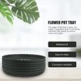 thumbnail image 6 of LABSERRON 6Pcs Simple Design Plastic Flowerpot Trays for Indoor Gardening and Mobility, 6 of 8