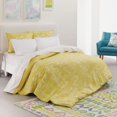 thumbnail image 1 of Bluebellgray Fleur Duvet Cover Sets, Chartreuse, Full/Queen, 1 of 1