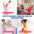 thumbnail image 3 of USTRIS 3Pcs Resistance Bands for Exercising, Latex-Free Exercise bands for Physical Therapy ,Workout Bands Resistance Bands Elastic Stretch Band for Rehab, Yoga, Pilates, Strength Training Women Men, 3 of 6
