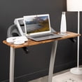 thumbnail image 2 of VIVO Universal Rustic Vintage Brown Laptop Treadmill Desk Attachment, Notebook Stand, 2 of 8
