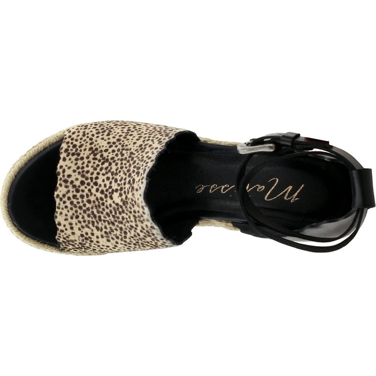 Matisse Womens Roma Cheetah Espadrille Casual Sandals Casual