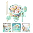 thumbnail image 4 of 1 Set Baby Musical Instruments Infant Drum Toy Kit Clap Drum Instrument Waist Drum Toy, 4 of 8