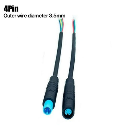 

5 Styles For Ebike Bafang Optional Cable M6 2/3/4/5/6Pin Cable Base Connector Display Pin Waterproof Connector 4P
