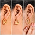 thumbnail image 2 of Juego de 3 Pares de Pendientes Colgantes JeenMata para Mujer Pendientes de Moda Combinados, 2 of 5