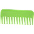 thumbnail image 4 of Peignes à dents larges, démêlants, sans manche, pour cheveux secs et humides, pour salon de coiffure, vert, 4 of 4