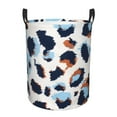 thumbnail image 2 of YFYANG Waterproof Laundry Hamper, Watercolor Abstract Pattern Laundry Basket Oxford Fabric with Handle Foldable, M, 2 of 8