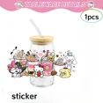 thumbnail image 4 of Decoraciones para fiesta de cumpleaños de Hello Kitty, vajilla con forma de gato kawaii, plato, mantel, pegatinas para baby shower, regalos para niñas, suministros para fiestas, 4 of 5