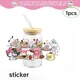 thumbnail image 4 of Decoraciones para fiesta de cumpleaños de Hello Kitty, vajilla con forma de gato kawaii, plato, mantel, pegatinas para baby shower, regalos para niñas, suministros para fiestas, 4 of 5