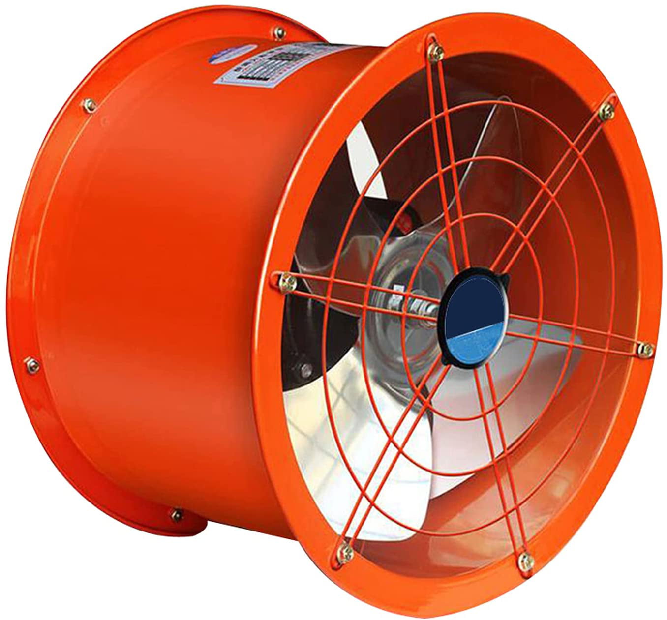 Extractor Fan 14'' Explosion-proof Tube Axial Duct Fan Cylinder Pipe 220V QMF350 