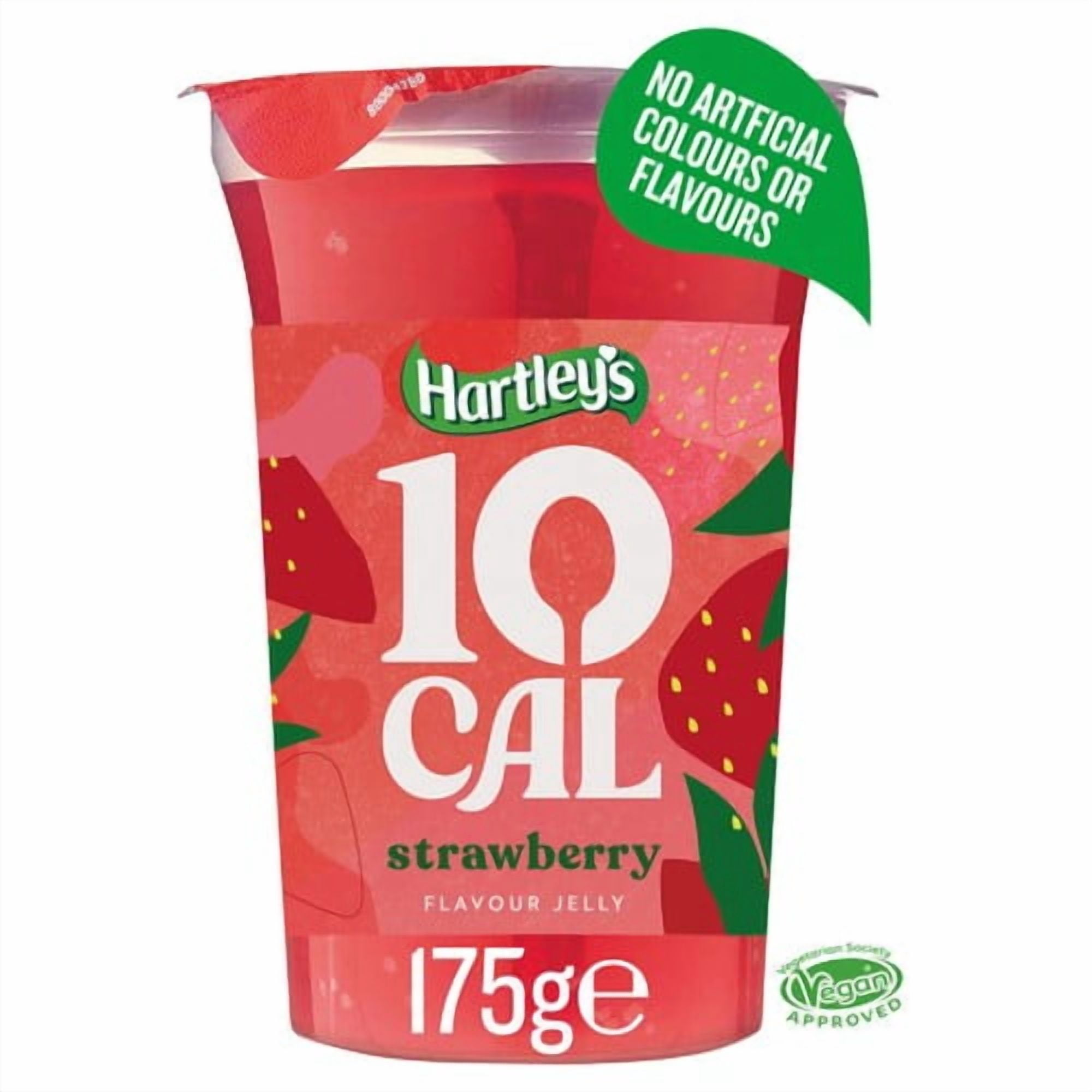 Hartley's 10 Cal Strawberry Jelly 175g, British Import (Pack of 2)