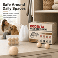 thumbnail image 6 of Mouse RodentRepellent,36 balls Peppermint Oil for Mice, Mouse, Rats, Squirrel, PestControl Indoor & Outdoor Use, Natural Deterrent Replace Trap Poisoning Family & Pet Safe Green, 6 of 6