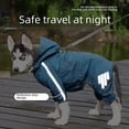 thumbnail image 3 of Chubasquero para perros, poncho impermeable para cuatro patas, peluche, pomi, ropa para mascotas para días lluviosos, perros pequeños y medianos, Bixiong, 3 of 6