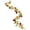 6FT-C, variant on Wool Felt Rainbow Ball Garland Colorful Pom Pom 6.6 ft Long 20 Ball Garland for Easter Mardi Gras Classroom Halloween Thanksgiving Xmas (Red Ivory and Green)