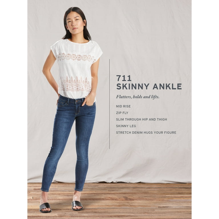 Levi s Women s 711 Skinny Ankle Jeans Walmart