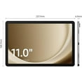 thumbnail image 4 of Samsung Galaxy Tab A9+ Plus 11-inch 128GB 8GB RAM (2023) Wi-Fi Tablet | Silver, 4 of 10