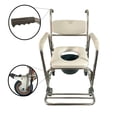 thumbnail image 1 of Silla Ortopedica Comodo Aumento Ducha Baño HEALTH & CARE Aluminio Ruedas, 1 of 2