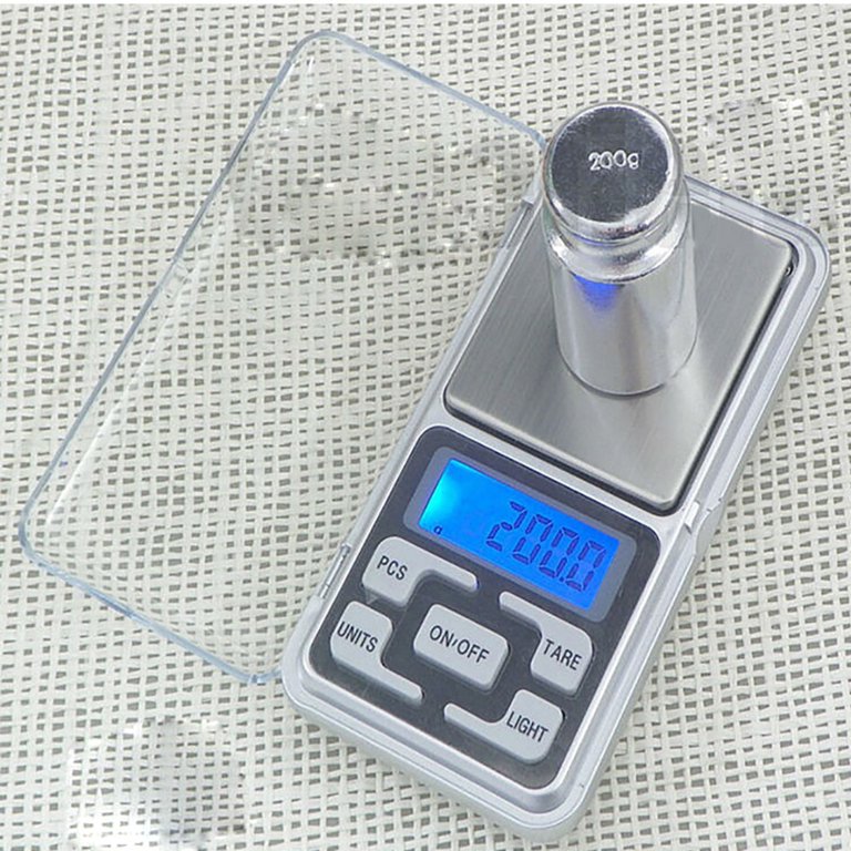 KitchenTour Digital Kitchen Scale - 500g/0.01g High Accuracy Precision  Multifunction Food Meat Pocket Scale Jewelry Lab Carat Powder Scale with