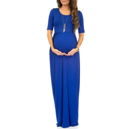 

Maternity Empire Dress with Pockets