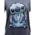 thumbnail image 2 of Disney Stitch Sitting Junior Tunic Top, S-2XL (Women's), 2 of 4