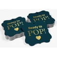 thumbnail image 4 of Inkdotpot Real Gold Foil Ready To Pop Baby Shower Tags Favor Bracket Shape Hang Pack Of 100 Paper Tags, 4 of 7