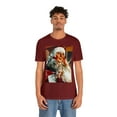 thumbnail image 4 of Santa Claus Tales from the Crypt Short Sleeve T-Shirt - Retro Christmas Tee, 4 of 4