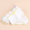 thumbnail image 3 of GYRATEDREAM Girls and Toddler Underwear, Cotton Knit Tagless Brief, and Bikini Panties, Big Kids Undies Soft 100% Cotton Multipack (Pack of 6) for 6-7Y White, 3 of 9