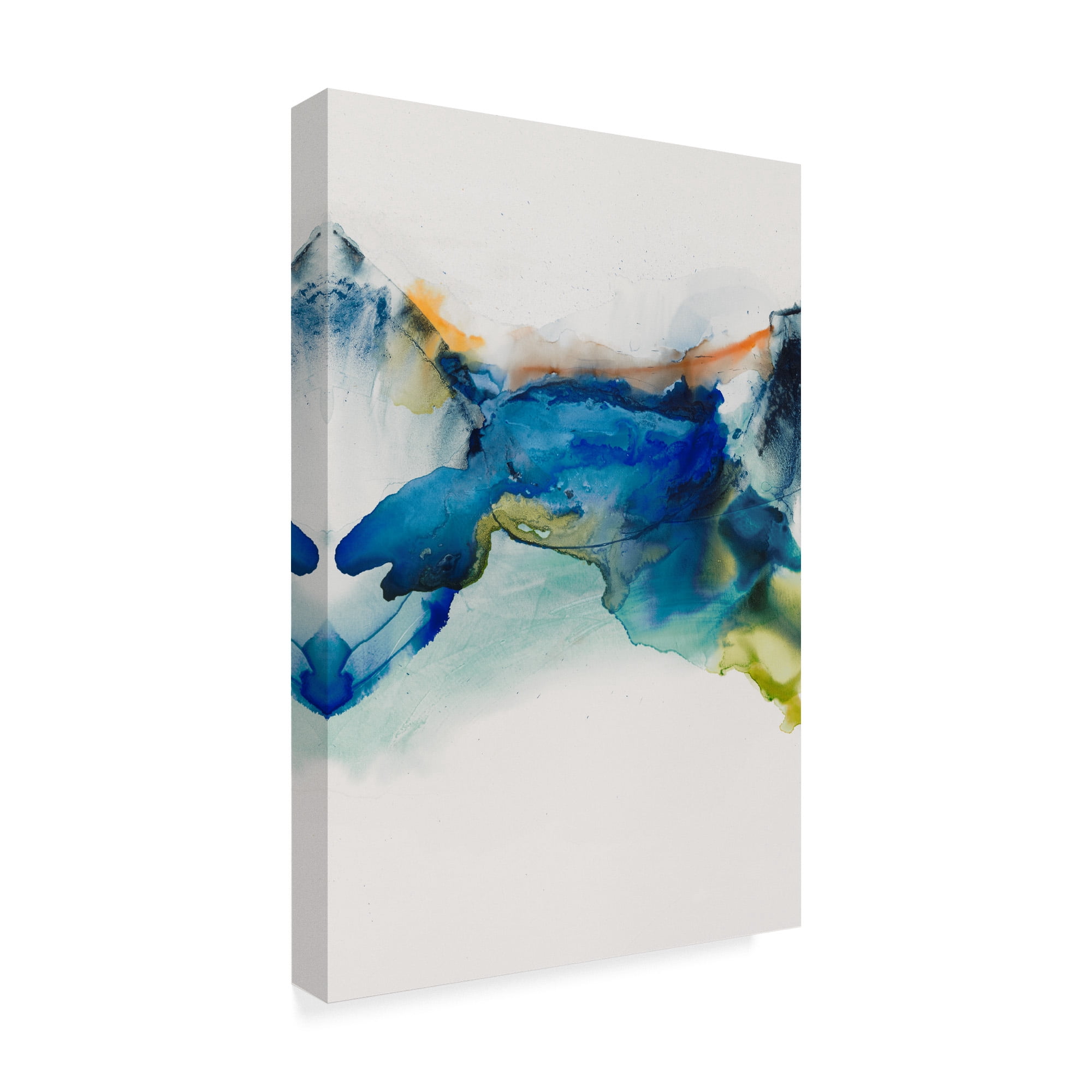 Trademark Fine Art 'Abstract Terrain II' Canvas Art by Sisa Jasper