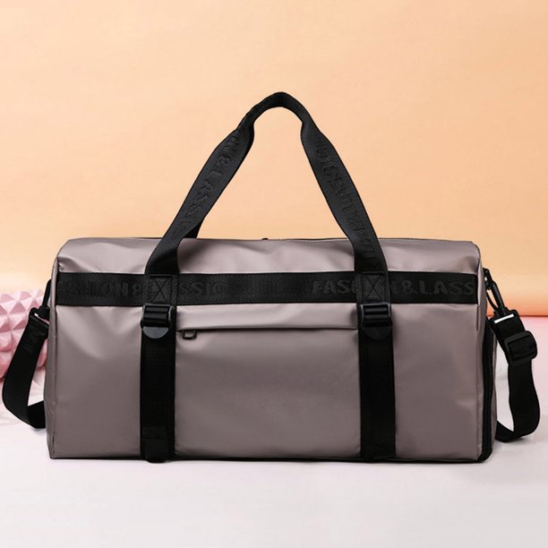 Moda Entrenamiento Tas Gran capacidad Mujeres Fin de semana Equipaje Hombro Bolso de noche
