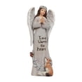 thumbnail image 2 of Estatuilla de ángel de resina BLESIY Adornos de escritorio decoraciones pintadas esculpidas estatua de ángel, 2 of 8