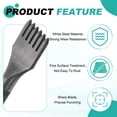 thumbnail image 3 of 4Pcs 5mm 1/2/4/6 Prong Leather Hole Stitching Punch Tool for Hand Sewing, Black, 3 of 6