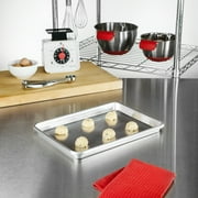 Fat Daddio's SP-QTR Natural Aluminum Quarter Sheet Pan, 13 x 9 x 1 inch