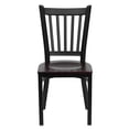 thumbnail image 5 of Bowery Hill Metal Black Dining Chair Rectangular 34.25" Unassembled, 5 of 5