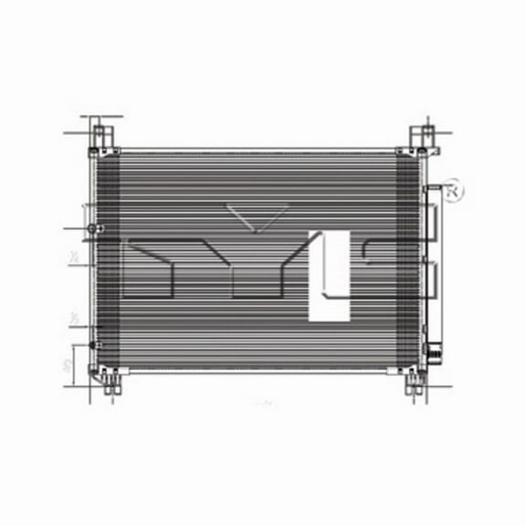 A/C Condenser Fits 1977 Chevrolet Camaro