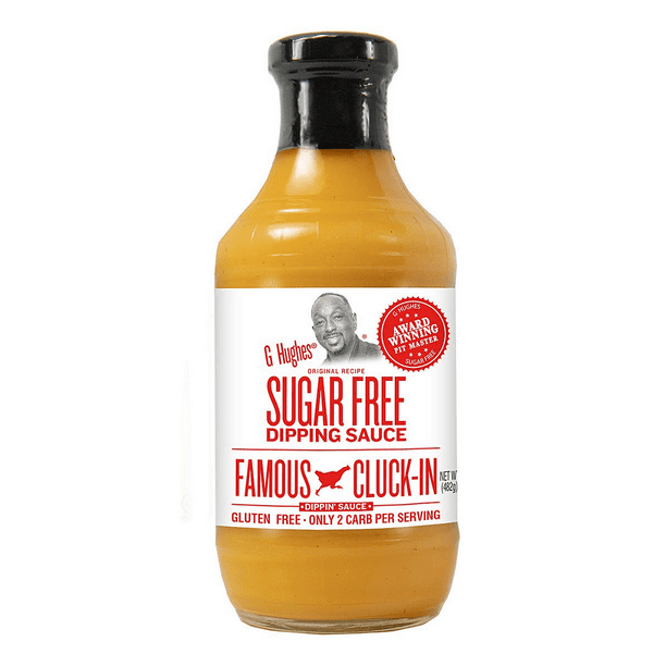 G Hughes Sugar Free Gluten Free Famous Cluckin' Dipping Sauce, 17 oz
