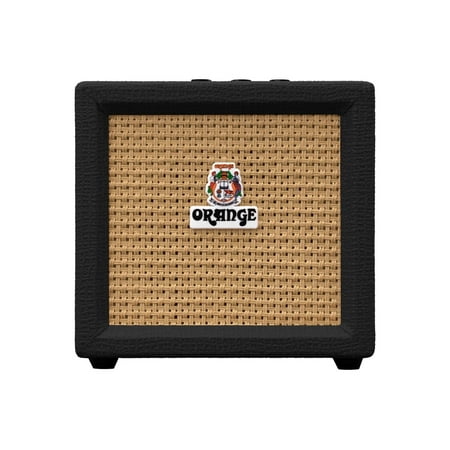 UPC: 5060299177222 | Orange Amplification Crush Mini 3-Watt Battery Powered Guitar Combo Amplifier (Black)