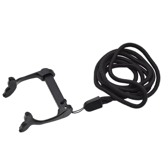 Wosthever Clip de nariz Aleación de aluminio con alambre Firmeza Clips de buceo Accesorio de deportes acuáticos multicolores Suministros de Deportes acuáticos Negro