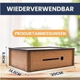 thumbnail image 6 of Piggy Bank, Wooden Money Box With Money Target And Numbers, Cash Saver Box, Countdown Money Coin Saving Box, Gifts For Boys Girls Friends, 6 of 9