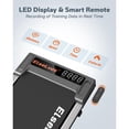 thumbnail image 4 of Walking Pad Treadmill - 2.5HP Under Desk Treadmill, Quiet Portable Walking Treadmill with LED Display & Remote, 265 lb Capacity, Slim Compact for Home & Office, 4 of 7