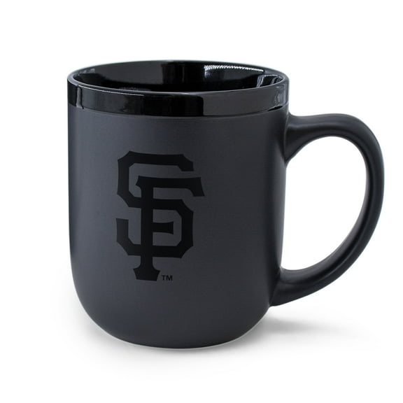 WinCraft San Francisco Giants 17oz. Black Tonal Ceramic Mug