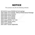 thumbnail image 2 of TOR Front Suspension Control Arm and Ball Joint Assembly Stabilizer Link Kit for Car Toyota Lexus Camry RX350 Highlander RX330 Solara RX400h ES330 ES300 - Left Right Side (Driver Passenger) KTR-100090, 2 of 2